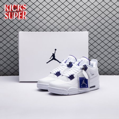 Air Jordan 4 Retro 'Purple Metallic' Unisex