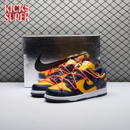 Off-White x Dunk Low 'University Gold' Unisex