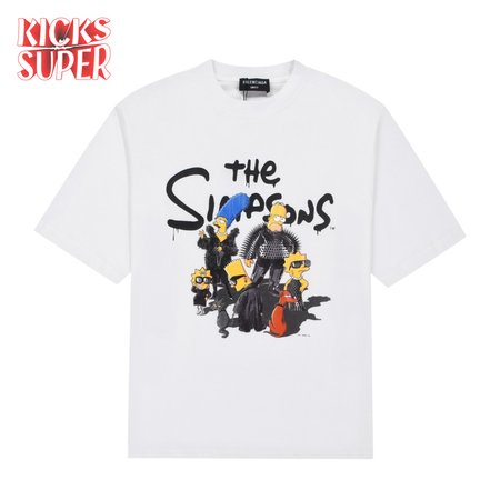 Balenciaga The Simpsons T-Shirt (B50) White