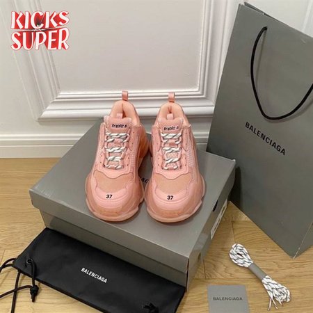 BALENCIAGA TRIPLE S SNEAKER CLEAR SOLE - BB199