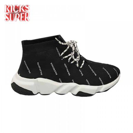 BALENCIAGA MEN'S SPEED LOGO-PRINT SNEAKER - BB166