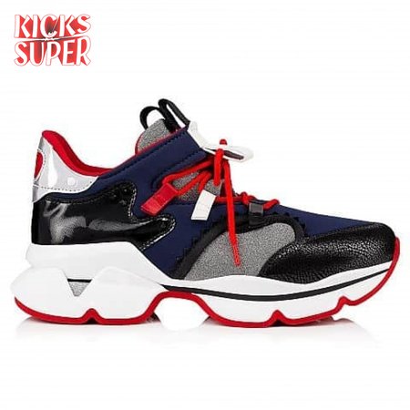 CHRISTIAN LOUBOUTIN RED- RUNNER SNEAKER - CL57
