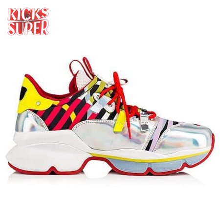 CHRISTIAN LOUBOUTIN RED- RUNNER SNEAKER - CL56