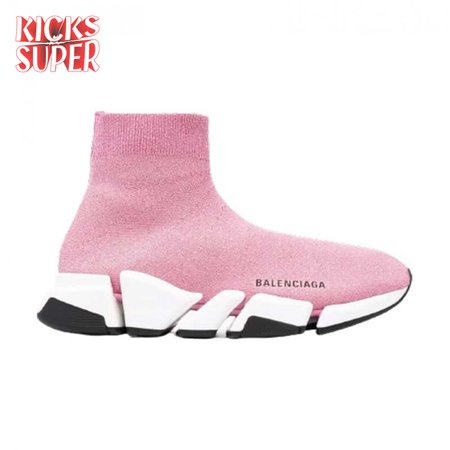 BALENCIAGA SPEED 2.0 SNEAKER IN PINK- BB146