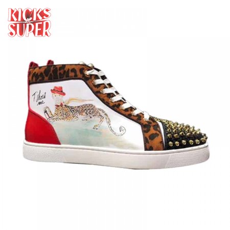CHRISTIAN LOUBOUTIN HIGH TOP SNEAKER - CL142