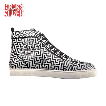 CHRISTIAN LOUBOUTIN HIGH TOP SNEAKER - CL136