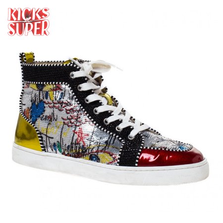 CHRISTIAN LOUBOUTIN HIGH TOP SNEAKER - CL68