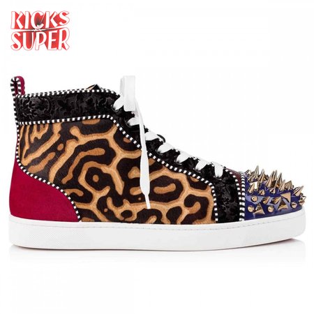 CHRISTIAN LOUBOUTIN HIGH TOP SNEAKER - CL25