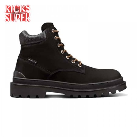 DIOR EXPLORER ANKLE BOOT BLACK NUBUCK - CD90