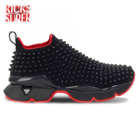 CHRISTIAN LOUBOUTIN SPIKE SOCK SNEAKER - CL52