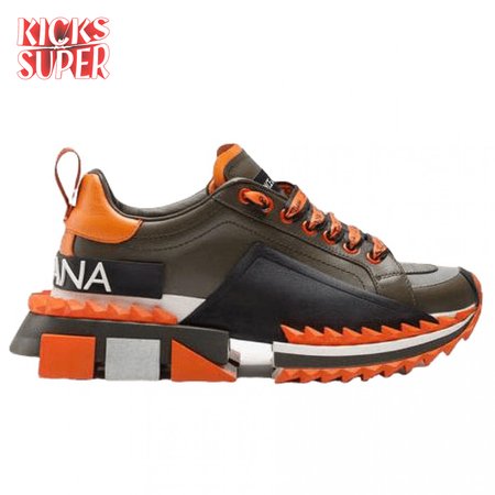 DOLCE & GABBANA SUPER QUEEN MULTICOLOR SNEAKERS - DG34