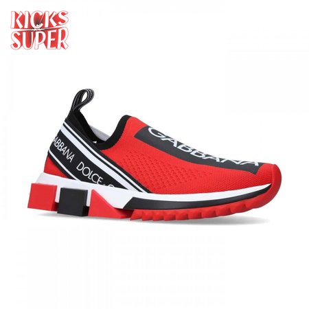 DOLCE & GABBANA STRETCH MESH SORRENTO SNEAKERS WITH LOGO - DG49