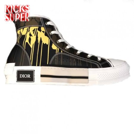 DIOR B23 HIGH SNEAKER OBLIQUE RAYMOND PETTIBON - CD31