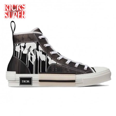 DIOR B23 HIGH SNEAKER OBLIQUE RAYMOND PETTIBON - CD30