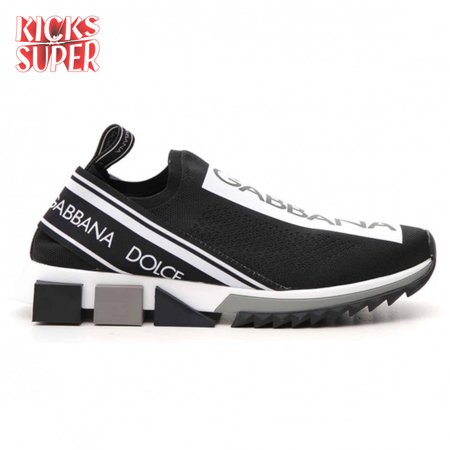 DOLCE & GABBANA STRETCH MESH SORRENTO SNEAKERS WITH LOGO - DG46