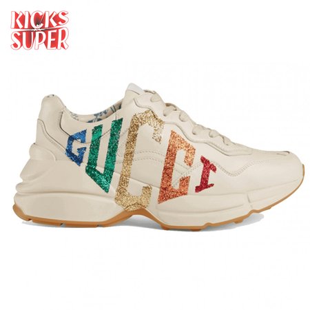 GUCCI RHYTON GLITTER SNEAKER