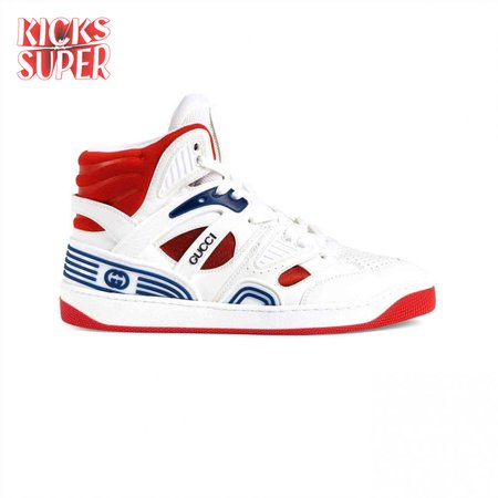 GUCCI BASKET SNEAKERS WHITE DEMETRA - GC068