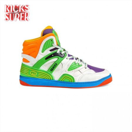 GUCCI BASKET SNEAKERS WHITE DEMETRA - GC067