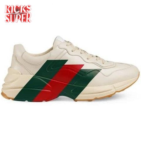 GUCCI RHYTON WEB PRINT SNEAKER - GC58