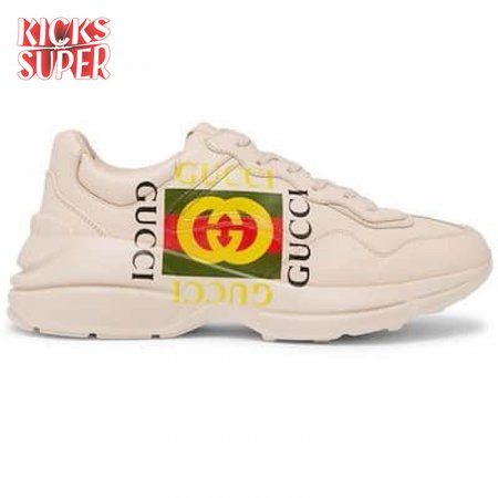 GUCCI RHYTON LEATHER SNEAKER - GC56