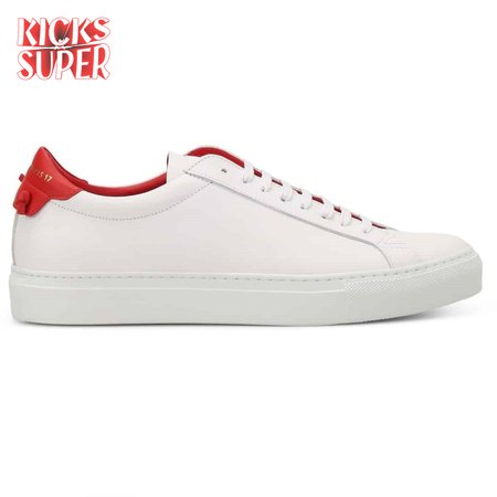 GIVENCHY WHITE URBAN LEATHER SNEAKERS - GVC27