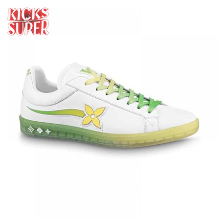 luxembourg samothrace trainers in jaune - lsvt274