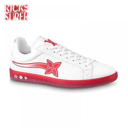 luxembourg samothrace trainers in rouge - lsvt273