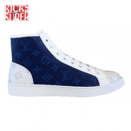 monogram high top sneaker 054