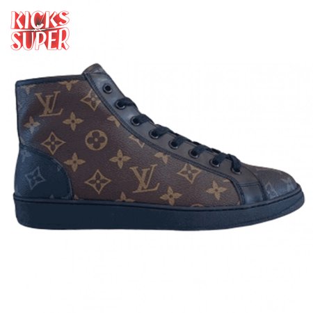 monogram high top sneaker 053