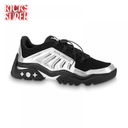 millenium sneakers in sliver - lsvt279